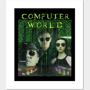 Computer World Matrix Parody Boot Off Brand Knock Off Meme AI Technology Posters and Art